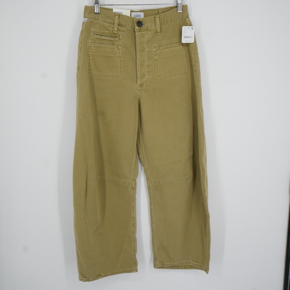 Citizens of Humanity Horseshoe Jean Women 26 Larkin Tan Vintage Welt High Rise - Picture 2 of 13